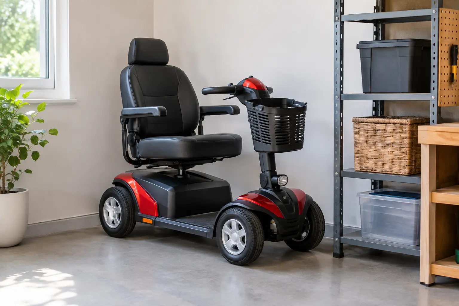 How to Store a Mobility Scooter Safely at Home